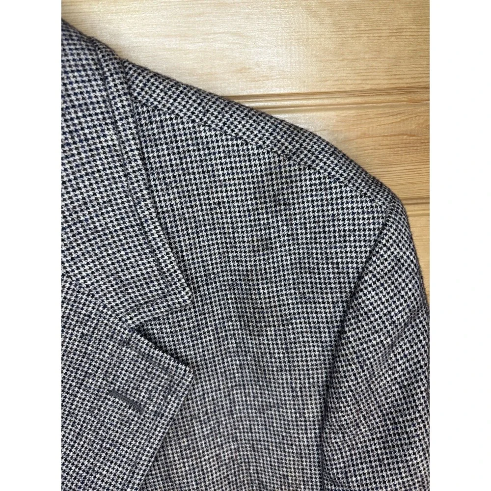 Dolce And Gabbana Men's Brown Herringbone Wool‎ Blend Sport Coat Blazer 46 Italy